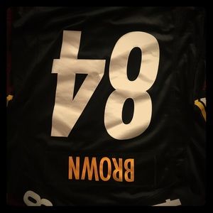 Antonio brown on field authentic  jersey